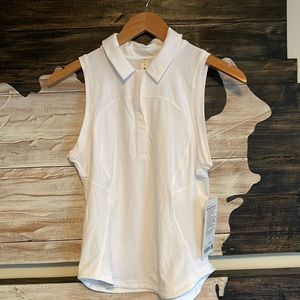 NWT Lululemon Sleeveless Golf Polo - Size 6